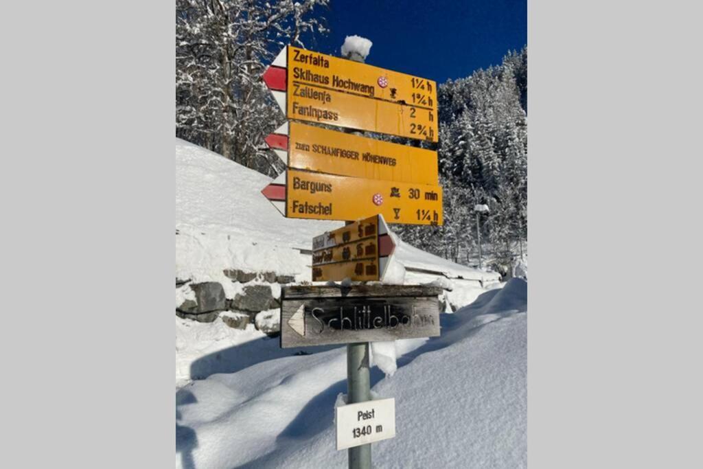 Bambi Lodge Ferienwohnung Auf Knapp 1400 M Nahe Arosa Peist Extérieur photo